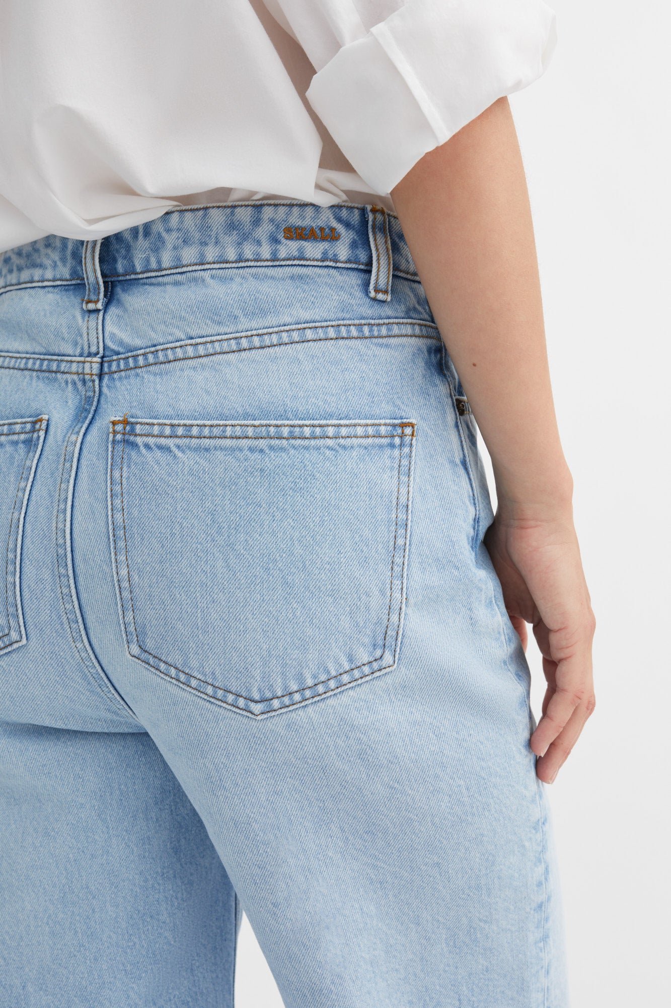 Skall Studio Maddy straight jeans Jeans Worn light blue